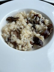 risotto with mushrooms