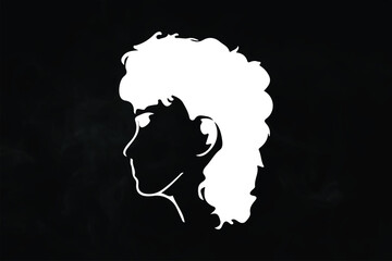 Man face and hairstyle 