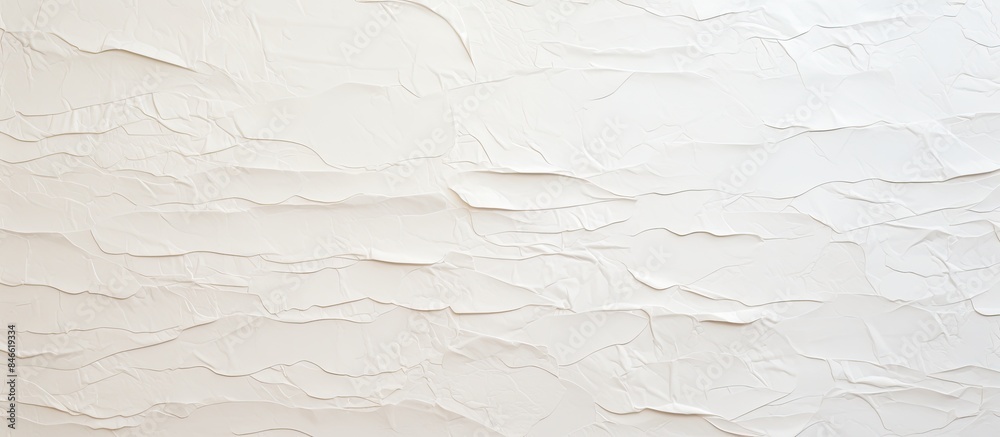 Aufkleber Background texture with a white recycled paper cardboard surface for a copy space image.
