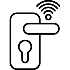 Smart Door Lock Icon