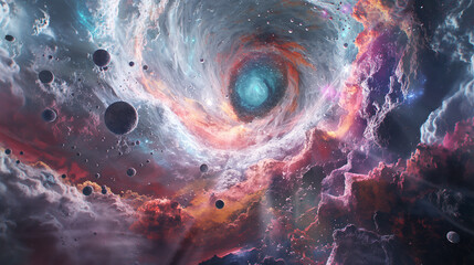 Blick in den Weltraum - A look into space