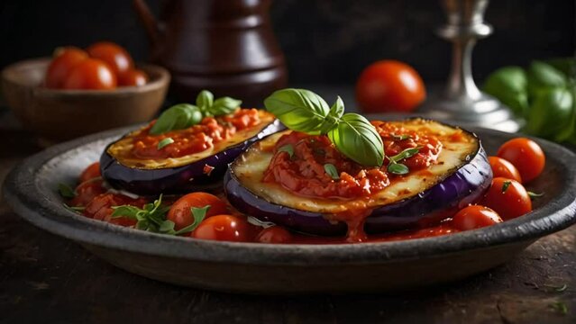 Italian style eggplant