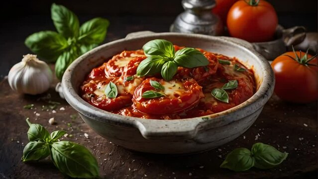 Italian style eggplant