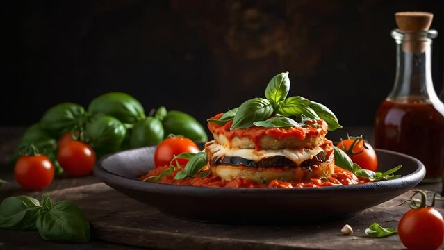 Italian style eggplant