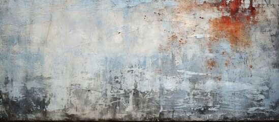 Weathered street art poster texture with scratched and exposed surfaces, offering a unique aesthetic for a copy space image.