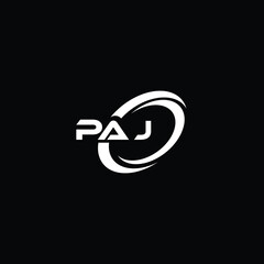 PAJ ABSTRACT LOGO DESIGN