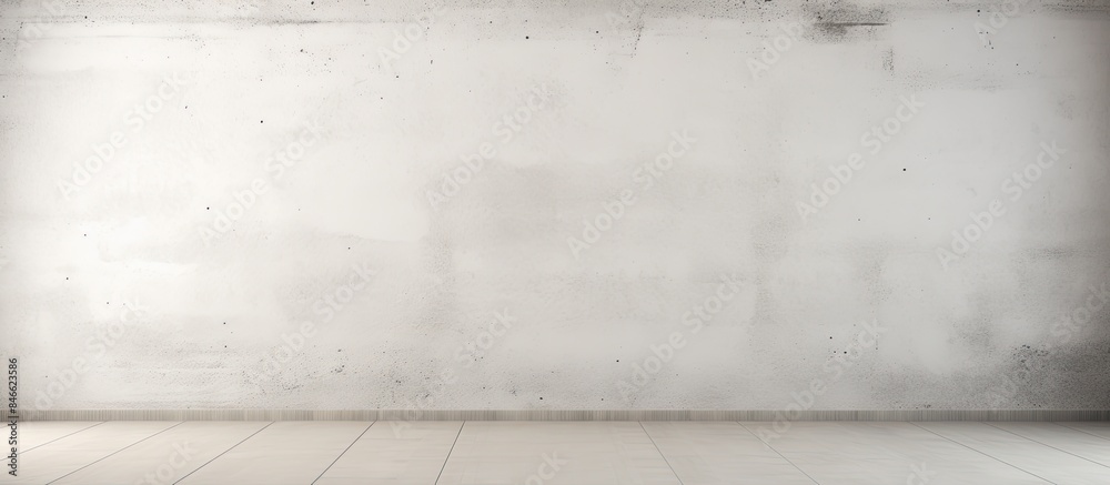 Poster retro-style white cement wall background with blank plaster texture for wallpaper or graphic design,