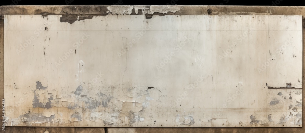 Poster tattered paper posters create a weathered look on an urban street billboard, providing a textured ba