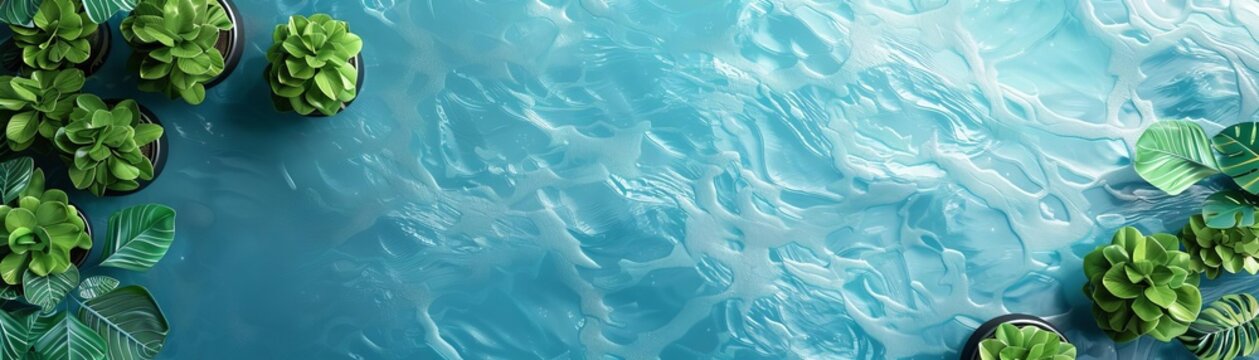 CO2 monitoring flat design top view observational theme water color vivid