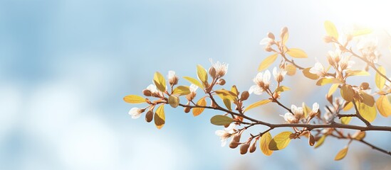 The scenic view of Brooklyn from the bridge offers a picturesque backdrop with lot of copy space image.