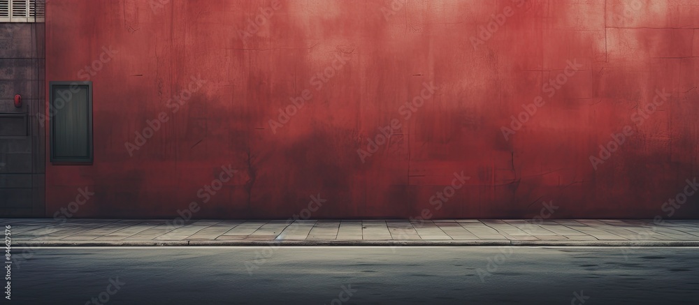 Poster An empty abstract street poster background with copy space image.