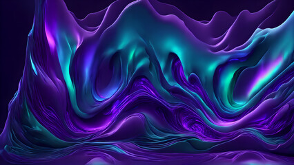 Obraz premium Aurora Borealis abstract background wallpaper