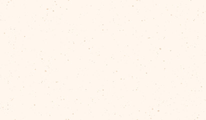 Light beige rice paper texture seamless pattern. Cream washi paper background with speckles, flecks and particles. Vector illustration