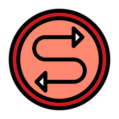 Two Directions Icon