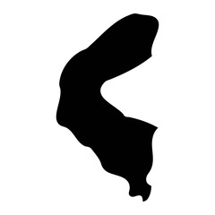 Hauts de Seine department map, administrative division of France. Vector illustration.