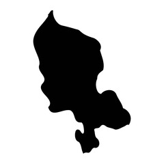 Territoire de Belfort map, administrative division of France. Vector illustration.