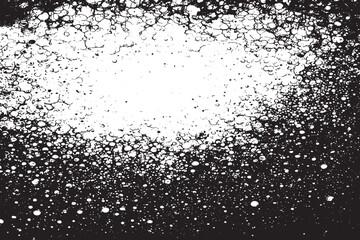 Grainy Abstract Texture: Black Background Design Element - Vector Illustration, EPS 10