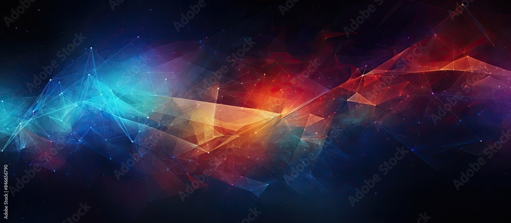 Poster contemporary abstract background suitable for technology, business, and other concepts with space fo