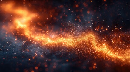 Naklejka premium Celebration concept - abstract wallpaper about party, rave and fun in 8K created with generative ai technology 