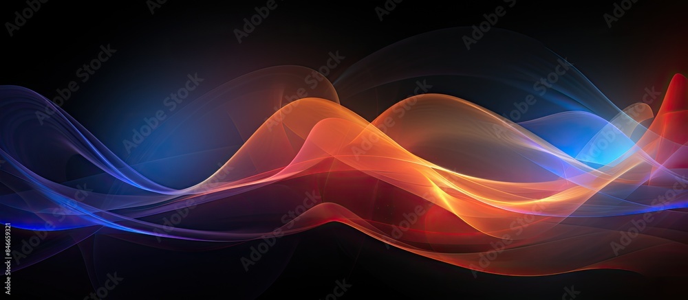 Poster Contemporary abstract background suitable for technology, business, and other concepts with space for adding images. with copy space image. Place for adding text or design