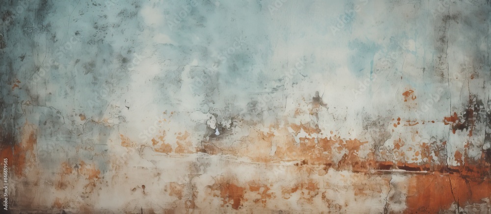 Aufkleber texture of a grunge wall background with copy space image.