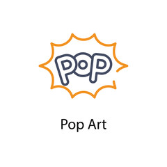 Fototapeta premium Pop Art vector icon
