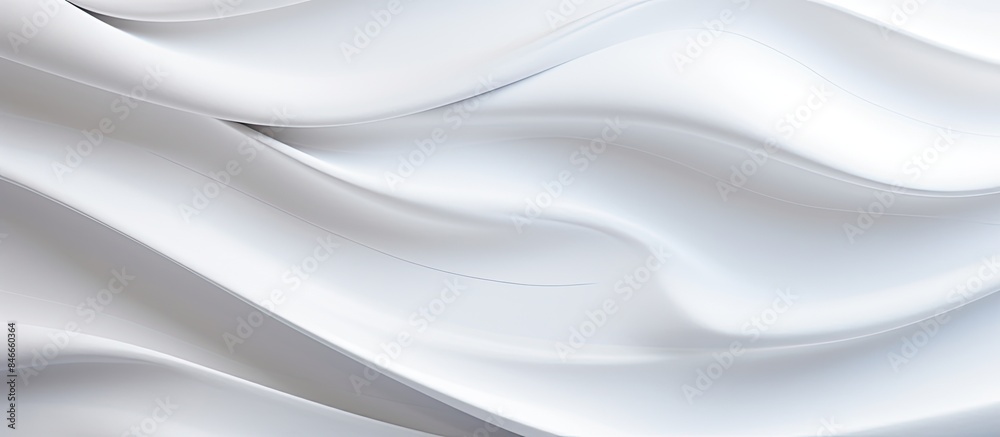 Aufkleber A white poster attached using wallpaper paste, providing an ideal background for images with unobstructed space for text or graphics, known as a copy space image.