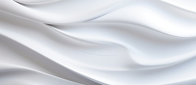 A white poster attached using wallpaper paste, providing an ideal background for images with unobstructed space for text or graphics, known as a copy space image.