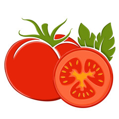 Illustration of tomato icon
