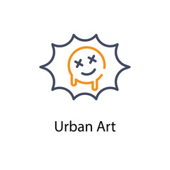 Urban Art vector icon