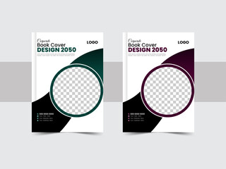 Corporate business book cover design. professional design for corporate business. 
