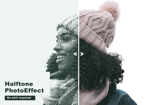 Halftone Photo Effect