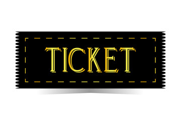 Golden vip cinema ticket 