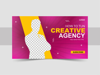 Modern YouTube Video Thumbnail Design  And Editable YouTube Thumbnail design for any YouTube videos

