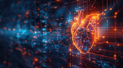 Advanced Medical Tech and Innovative Healthcare Presentation Background