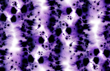 Seamless Abstract pattern. Hand Painting Abstract Watercolor Ink Stains Splashes Splatters Tie Dye Batik Repeating Pattern Isolated Background.