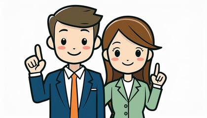 ビジネスイメージ　イラスト