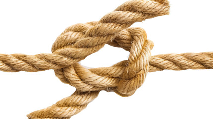 Rope on a transparent background