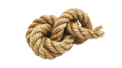 Rope on a transparent background
