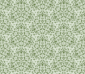 Seamless background with Floral pattern ornament