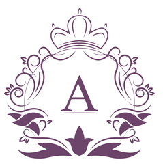 Vintage Wappen, Emblem - Vektor