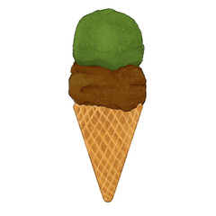 ice cream cones
