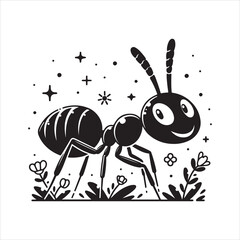 ant clipart, Vector 