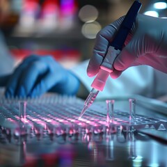 scientist working in laboratory