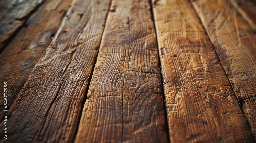 Poster the image is of a wooden floor with a grainy texture
