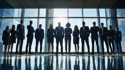 The Corporate Team in Office