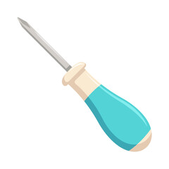 Phillips head screwdriver. Working tool for repair master