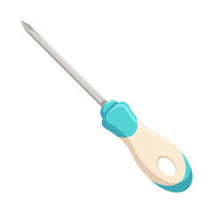 Phillips head screwdriver. Working tool for repair master