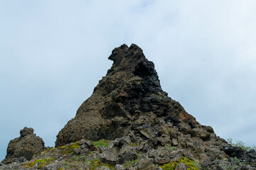 Dimu Borgir lava fields of Iceland from Akureyri