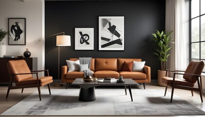 minimalist interior design style futuristic home office sleek furniture state of the art technology